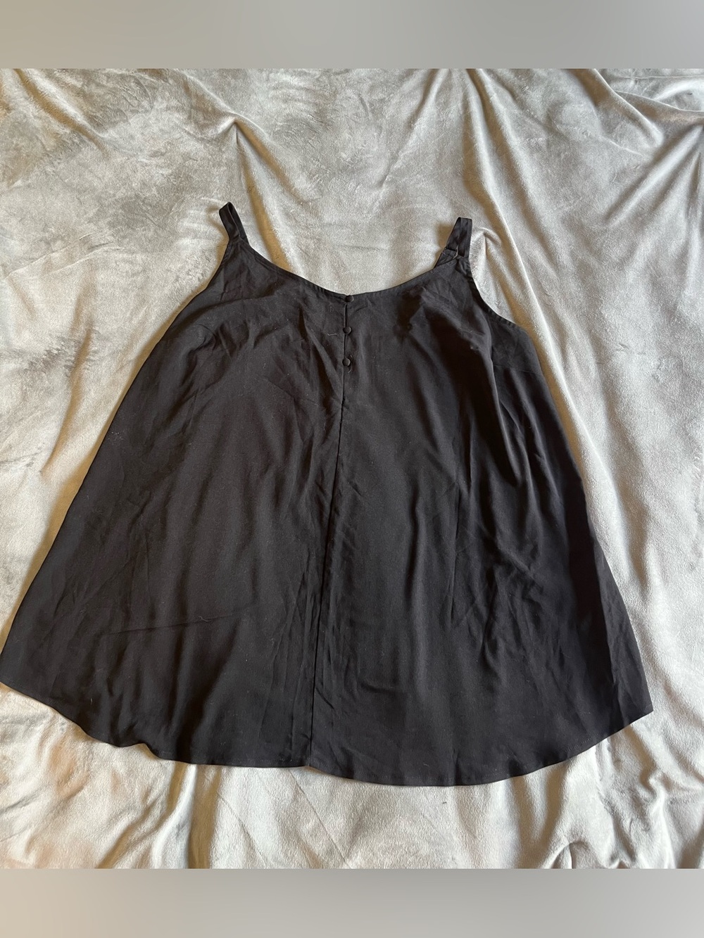 Lane Bryant Black Sleeveless A-Line Cami